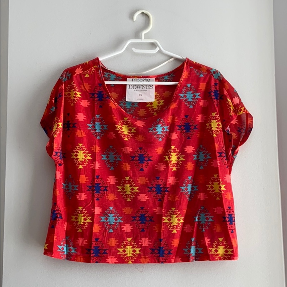 UPSON DOWNES tribal shirt